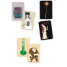 Joc cartes parelles Magic School Djeco