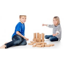 joc de nens de 25 blocs de suro natural J1853 Hory 5
