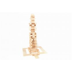 cubos, rampas y rectangulos de madera natural just blocks J3121 Just Blocks 9