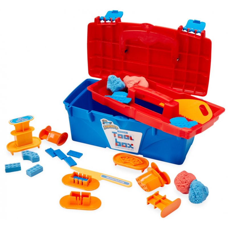 caja de herramientas de moldes de construccion de Mad Mattr J3127 Relevant Play