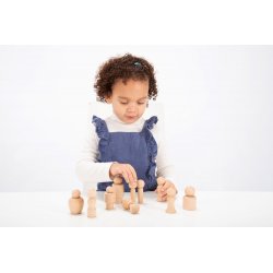 Figuras de madera de haya para pintar de Tickit J3195 Tickit 3