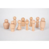 10 Figuras de madera para pintar
