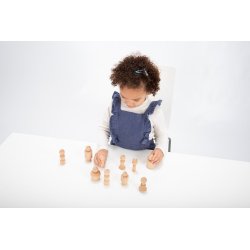 10 Figuras de madera para pintar y para minimundos J3195 Tickit 6