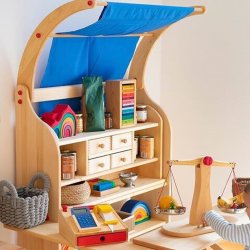 playhouse de madera multiples funciones J3258 Glückskäfer 2