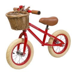 Bicileta First Go Vintage de Banwood roja