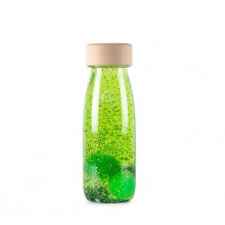 Float Bottle Green botella sensorial verde