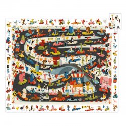 puzzle de observacion rallye automobile de  djeco J3370 Djeco 3