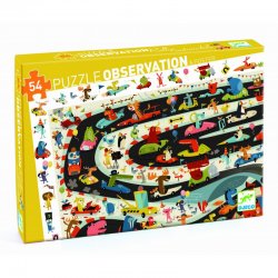 puzzle d'observació rallye automobile J3370 Djeco 4