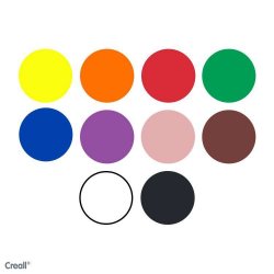 Colors de pintura de dits Natural Creall 10 x 750 J3468 Creall 2