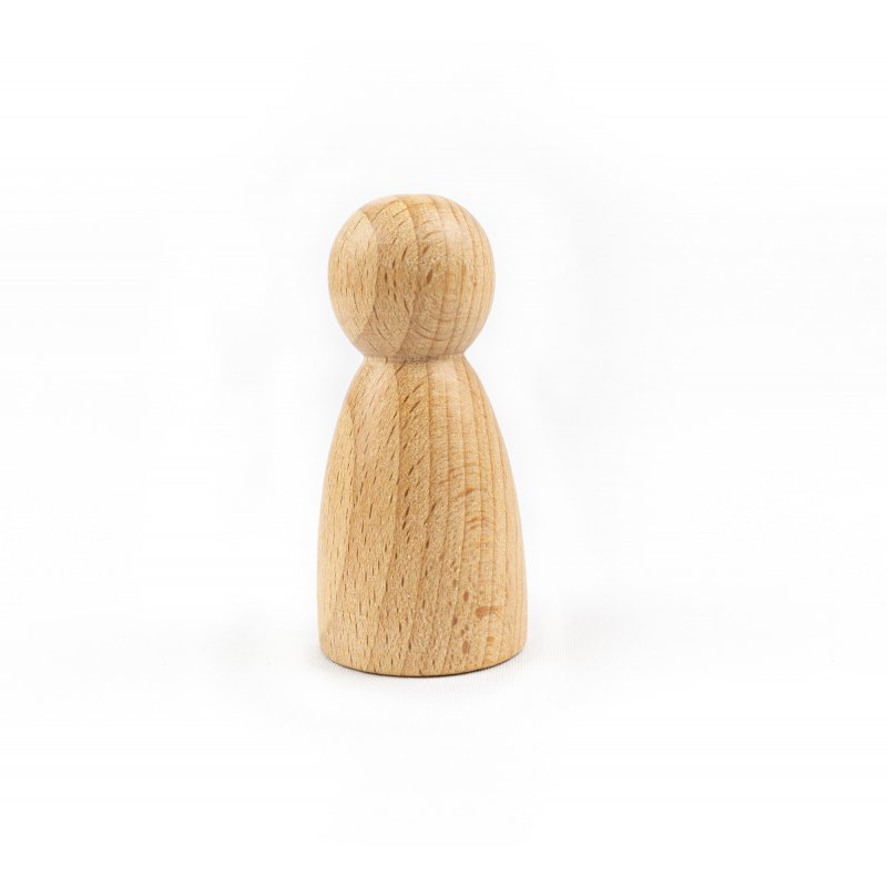 Pegdoll de fusta per pintar