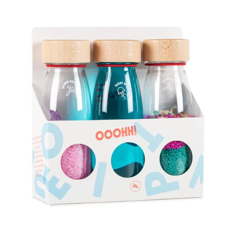 3 botellas sensoriales de fantasia de Petit Boum 3 botellas sensoriales de fantasia de Petit Boum J3679 Petit Boum