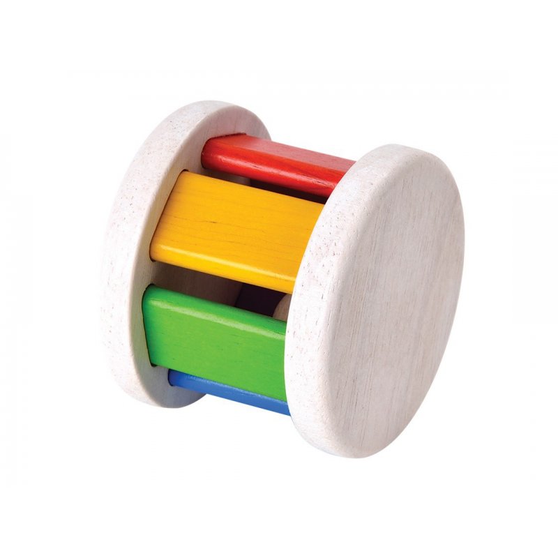 Mini roller de colors de fusta de Plan toys
