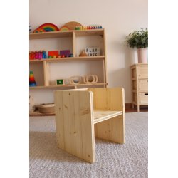Cadira cub Montessori J3728 Tell Fusta 2