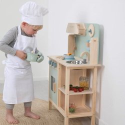Cocina de madera para niños con accesorios
