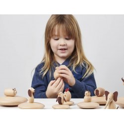 Animalitos de madera originales de Tickit J3736 Tickit 2
