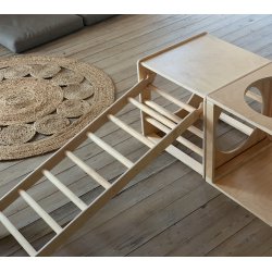 Escalera de madera de Abdeul J3701 Ösbru 3