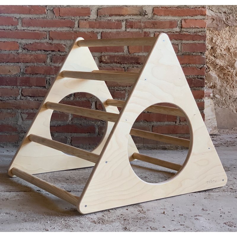 Triangle Pikler de fusta de bedoll
