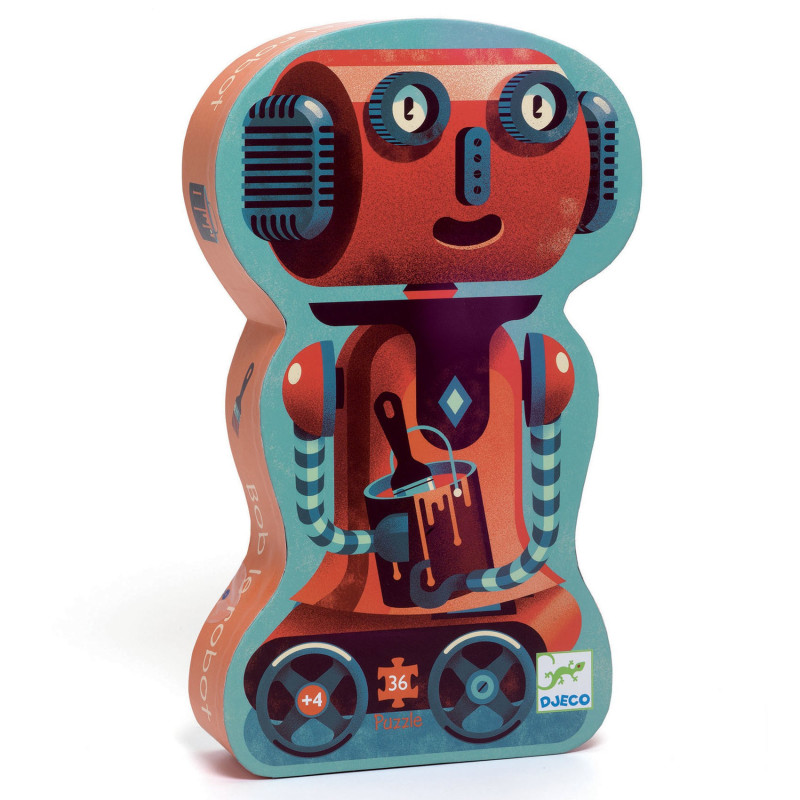 Puzzle Bob el robot 36 peces