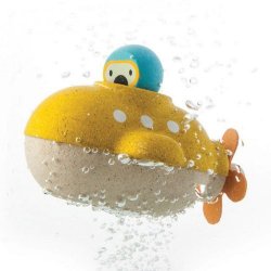 Submarino acuático de madera de Plan Toys