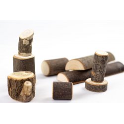 Troncos de madera naturales para construir J3630 Glückskäfer 5