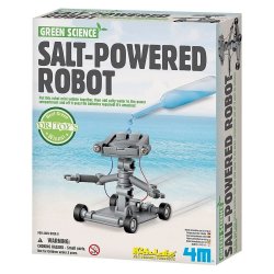 Grenn Science robot energitzat amb aigua salada