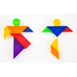 Peces magnètiques de Tangram en 3D J3790 Juegaconmigo 6