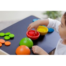 Bols i fitxes per ordenar i classificar J3857 Plan Toys 2