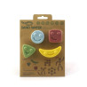 Set de moldes con caras de Vikingtoys