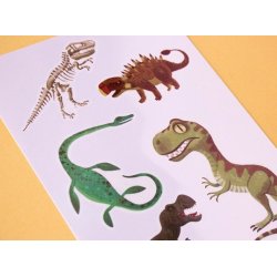 Tatuajes calcomanias de dinosaurios J3960 Londji 2