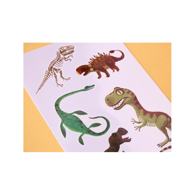 Tatuajes calcomanias de dinosaurios
