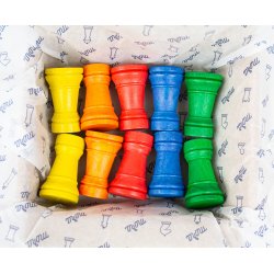 10 torres rainbow de madera J4032 Mora Games & Toys 2