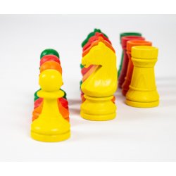 12 cavalls peons i torres de fusta J4031 Mora Games & Toys 2
