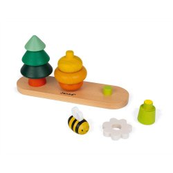Piezas apilables del bosque madera J3939 Janod 3