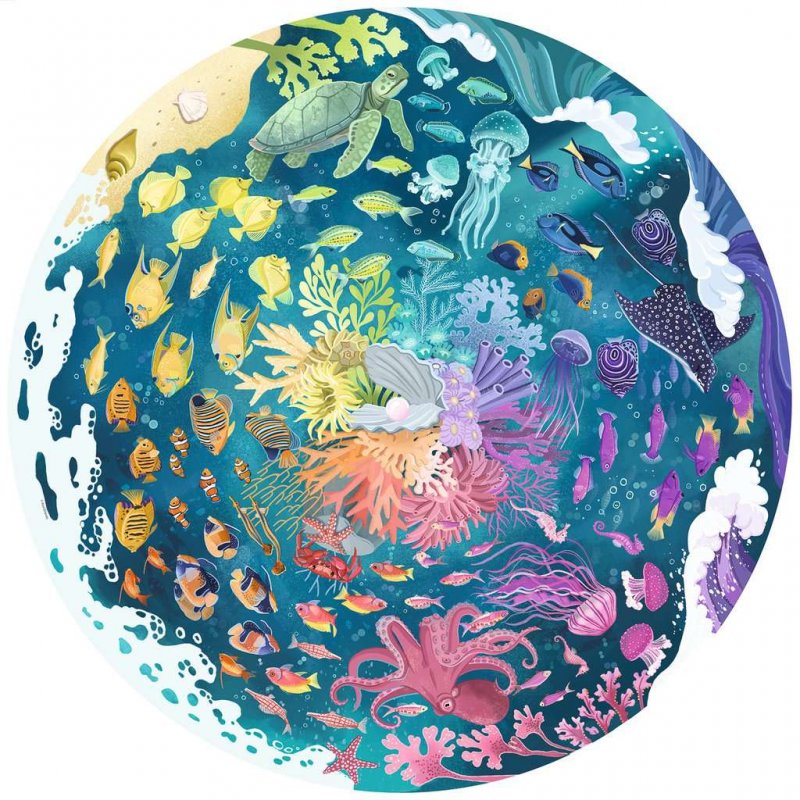 Puzle 500 peces l'oceà circular