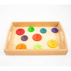 Safata mitjana per jocs montessori J4025 Montessori 4