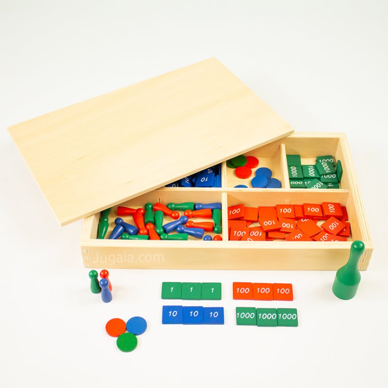 Matemàtiques manipulatives Montessori