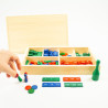 Matemáticas manipulativas Montessori