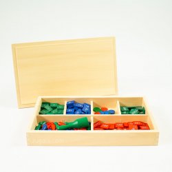 Juego de estampillas Montessori J4027 Montessori 4