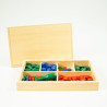 Juego de estampillas Montessori