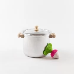 Olla alta infantil para cocinar
