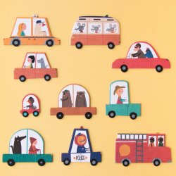 Beep Beep puzzle J4129 Londji 8