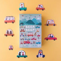 Puzzle Beep Beep Londji J4129 Londji 9