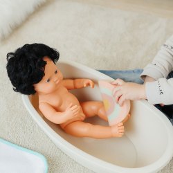 Bañera y esponja para muñecos de Miniland