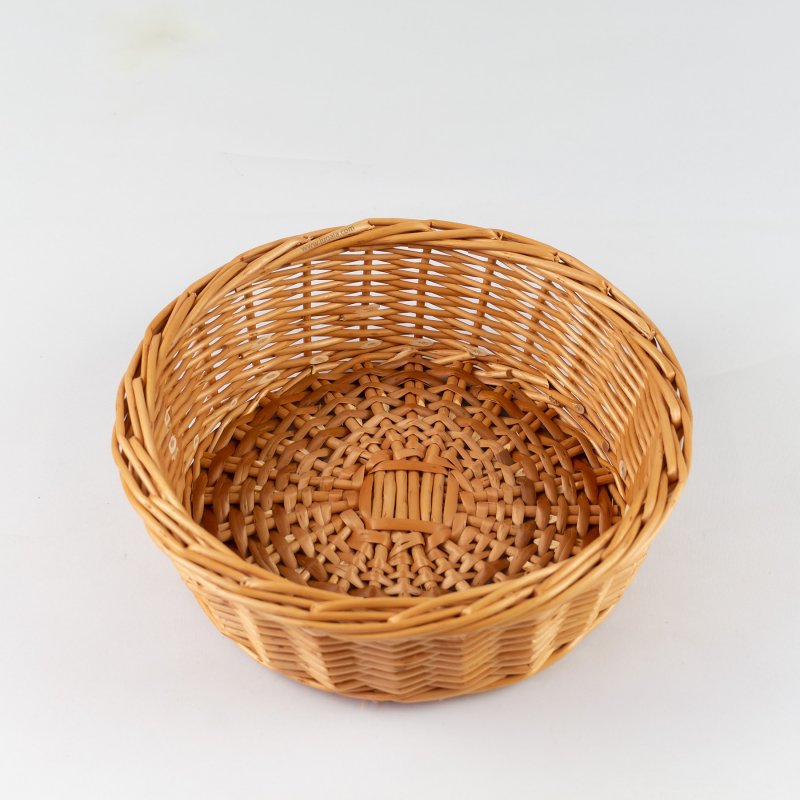 Cistella de vímet fosca de 25 cm Cistella de vímet fosca de 25 cm J4297 Jugaia