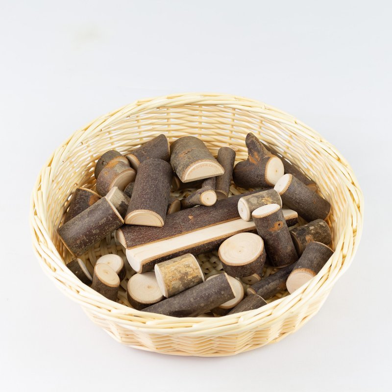 Cistella artesana de vímet