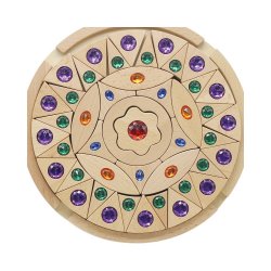 Mandala de madera con brillantes de colores J4320 New Selection 3