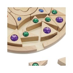 Bloques de madera con gemas para hacer mandalas J4320 New Selection 5