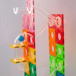 Piezas imantadas con tobogan 70 piezas de braintoys J4368 Braintoys 2