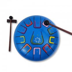 Tambú instrument  blau