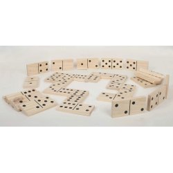 Domino grande de madera